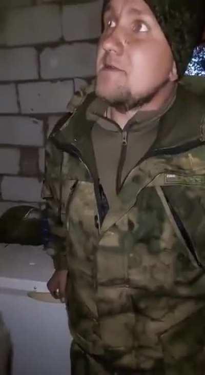 The Russian did not realize he was talking to Ukrainian soldiers until this moment