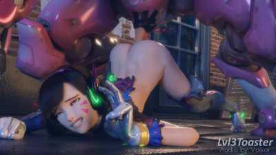 Sombra got the upperhand on DVa (Lvl3Toaster)