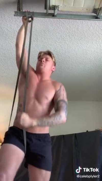 luckily he stopped recording before the tears