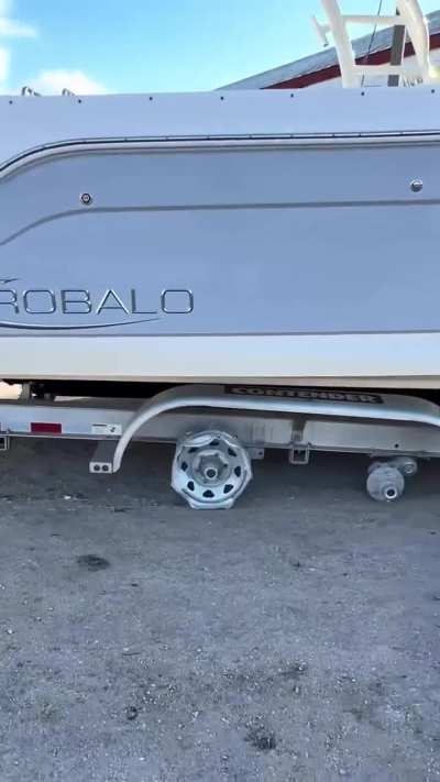 Who needs wheels on their trailer?