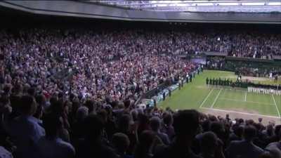 Andy Murray crying at Wimbledon 2012