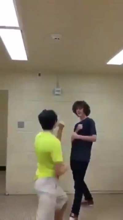 Stick of broccoli got moves.