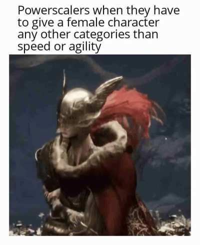 Or give male characters strength and endurance by default