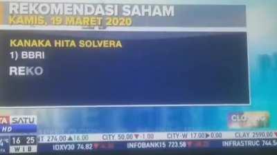 Local news channel...