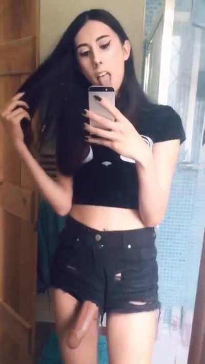 Its difficult to hide when its hard...