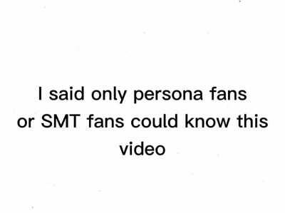 Only persona fans or SMT fans could know this video