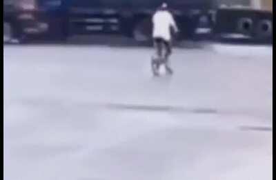 It was here just a second ago