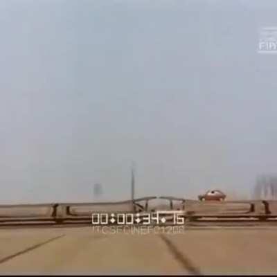 Fiat 127 train hopping... literally