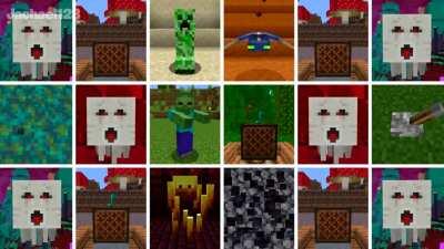 For April Fools, I recreated Never Gonna Give You Up with only Minecraft noises!