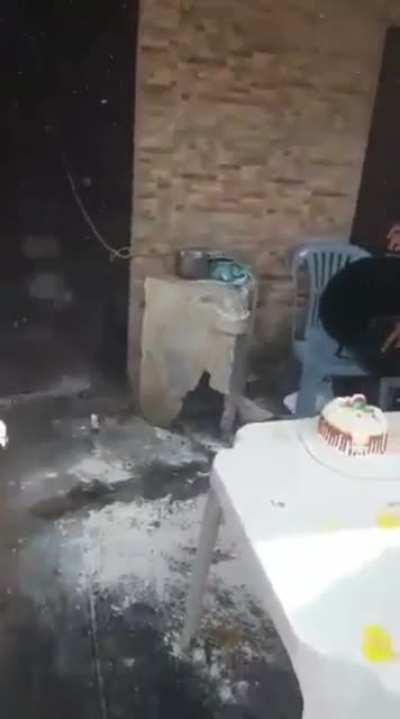 HMFT after my family lights me up on fire while I make a birthday wish