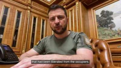 President Zelensky: 