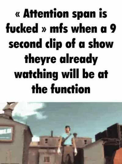 Attention span is healing