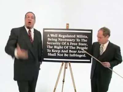 Leave it to two magicians to understand period context better then politicians