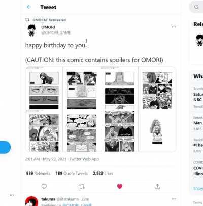 OMORI Twitter