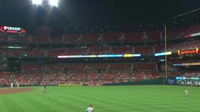 [Highlight] Tyler Naquin makes an excellent sliding grab to rob Arenado of a bloop single