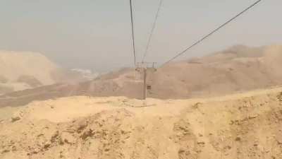 greatest cable car view, in Egypt. If you dare to argue then you just don't get why taking loans to build cities in the middle of nowhere won't solve all our problems ( Sisi said it will) 