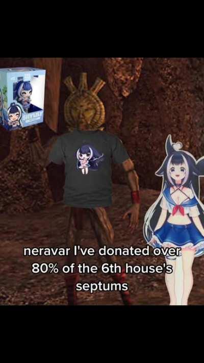 Dagoth Ur is a shrimp. (From @derkernel on TikTok)