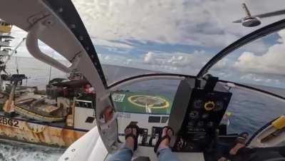 My buddy hadn't flown in 17 days and then sent me this gem.