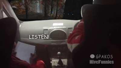 Me and my friend learning how to tank