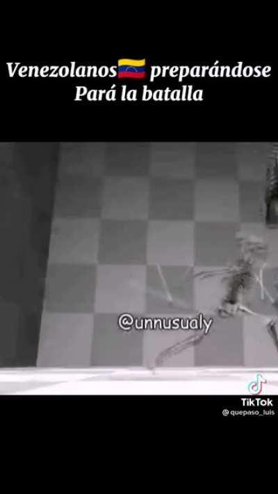 Desde Venezuela tenemos a los milicianos listos para la guerra