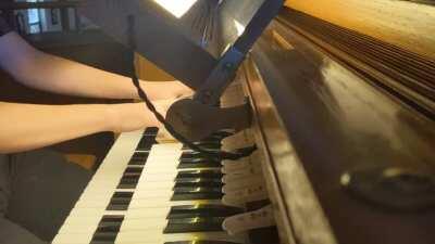 All the Way... on Organ! (Sorry for bad audio, I had to record on my phone)