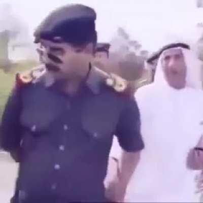 Saddam Hussein forrozeiro não exis......