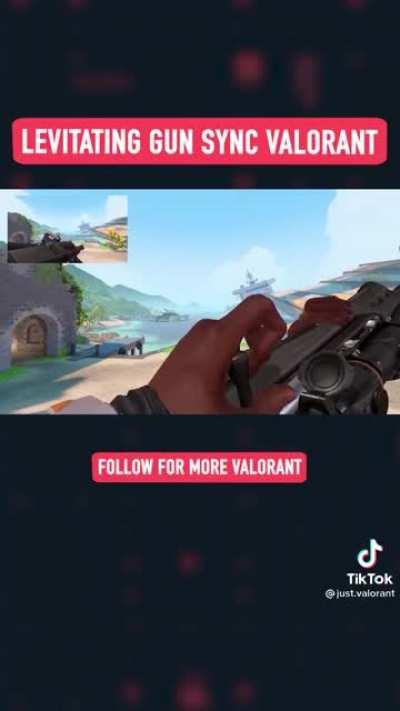 LEVITATING GUN SYNC (Credit: Zoyd on YouTube)