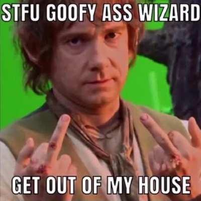 The virgin Gandalf vs the CHAD Thorin Oakenshield