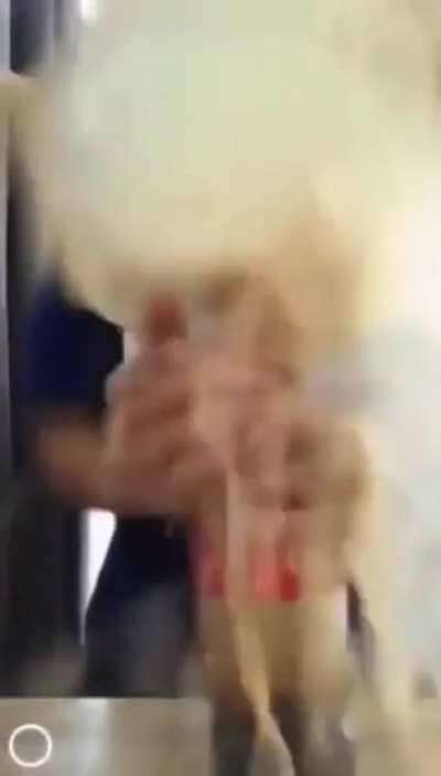 Insane way to take Menthos from Coke!