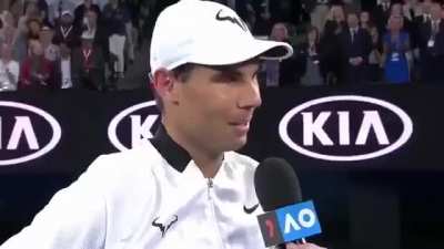 Australian open is only 12 days away.