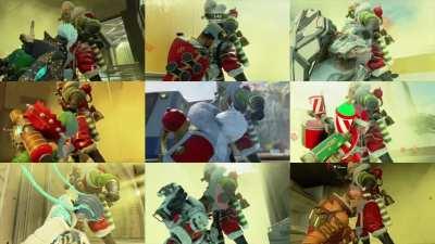 🎁🎅🏻 Happy Holidays to all my fellow Caustic mains🎅🏻🎁