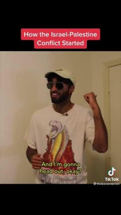 How the Israeli Palestinian conflict started: