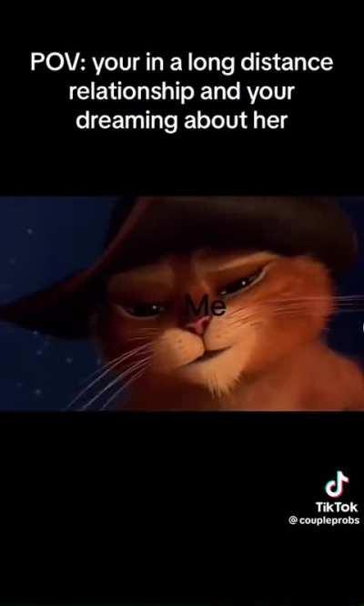 Nah, she’s got a man.