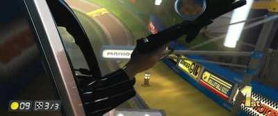 It's the last lap and you're in 1st place