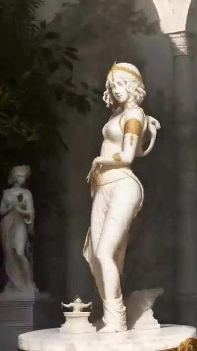 Aphrodite dance AI video