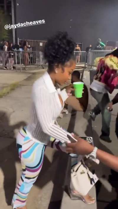 jayda last night.🍑