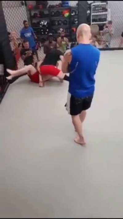 HMFT after challenging an MMA fighter.