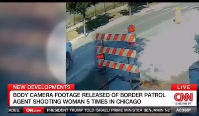 Bodycam footage showing border Patrol agents attempting to kill a citizen, shot her 5 times. (If already posted I apologize for the redundancy)
