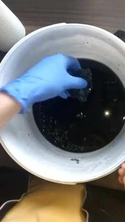 Citric acid crystal cluster I grew for over 4 months, Oh boy...