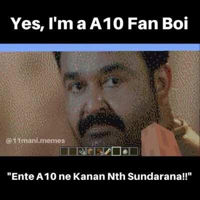 Yes, I'm a A10 Fan Boi