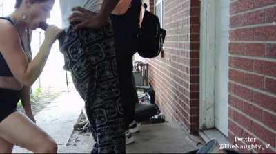 When the neighbor finds out you have a big cock