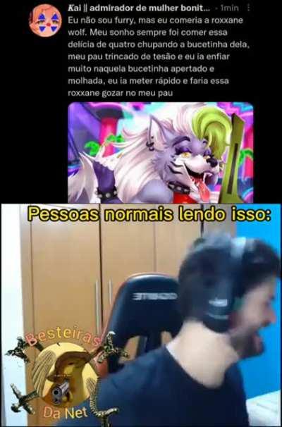 Queria o video do cara falando.