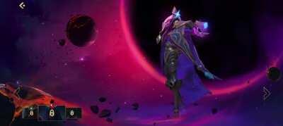 Dark Cosmic Jhin in Wildrift