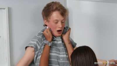 Michelle Anderson Teaches White Stepbro A Lesson