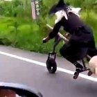 Thought that was my mother-in-law. Scared me.