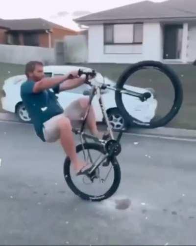 WCGW if I follow my dad doing wheelies?