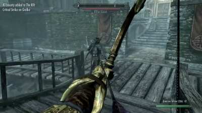 someone threw a fucking bucket at my head??