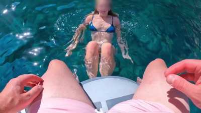 Getting thirsty on a boat trip