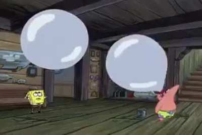 Enjoy a Spongebob episode with the gang