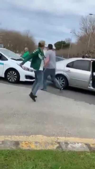 That is some road rage